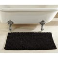 Better Trends Better Trends BALC24BL Loopy Chenille Bathrug; Black - 24 in. Square BALC24BL